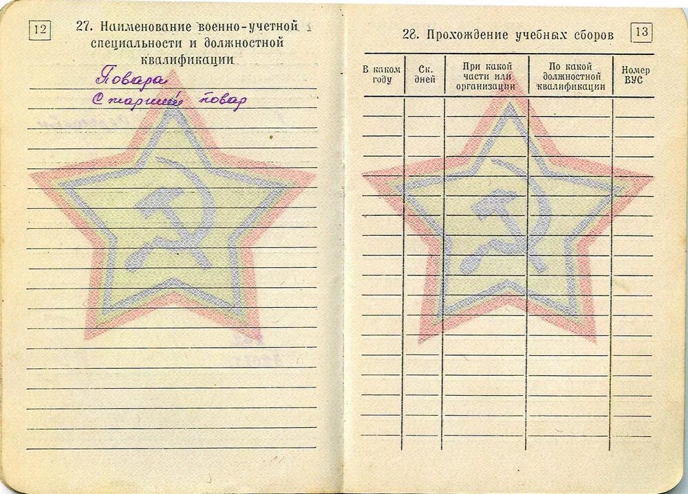 Вус страница. Военный билет вус 476. вус в военном билете 033. вус 651 в военном билете расшифровка. вус в военном билете 436.
