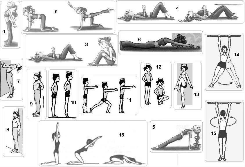 Комплекс упражнений для осанки. Упражнения для корректировки осанки. Упражнения для выправления осанки. Комплекс упражнений для исправления осанки. Упражнения для исправления осанки у подростков.