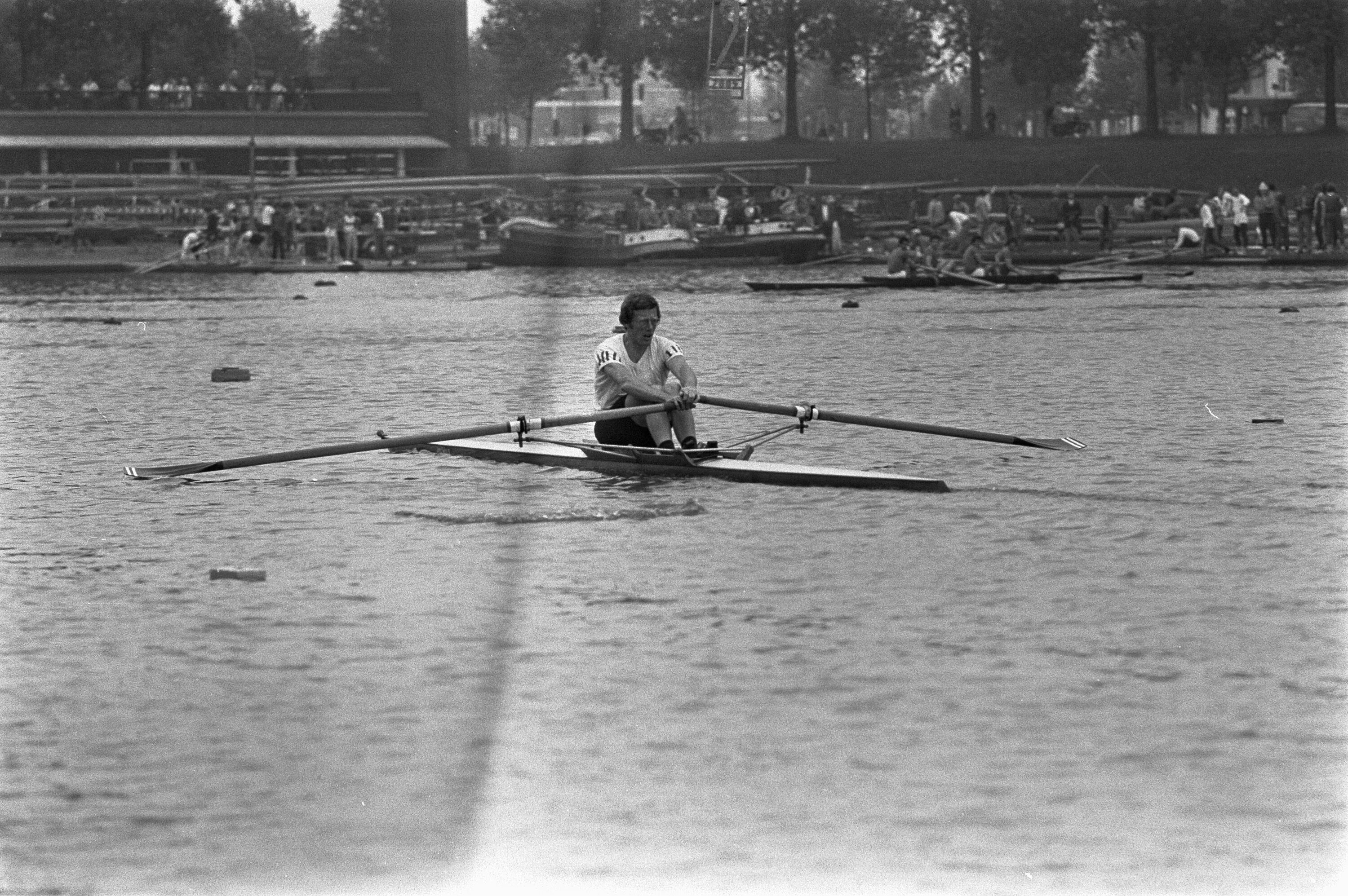 In werner s rowing boat. In werner s rowing boat