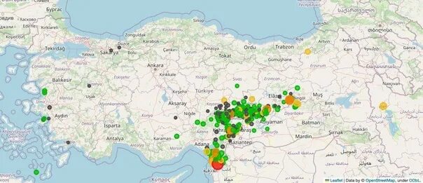 Землетрясение в Турции 2023 на карте. Землетрясение в Турции 2023 на карте Турции. Карта землетрясений в Турции 2023 на карте. Хатай Турция землетрясение карта.