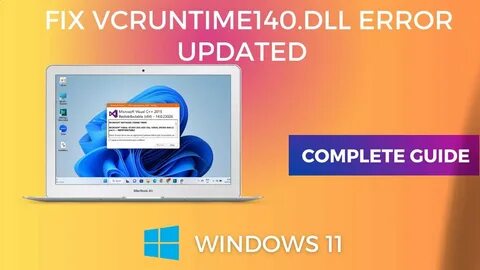 Установить vcruntime140 1