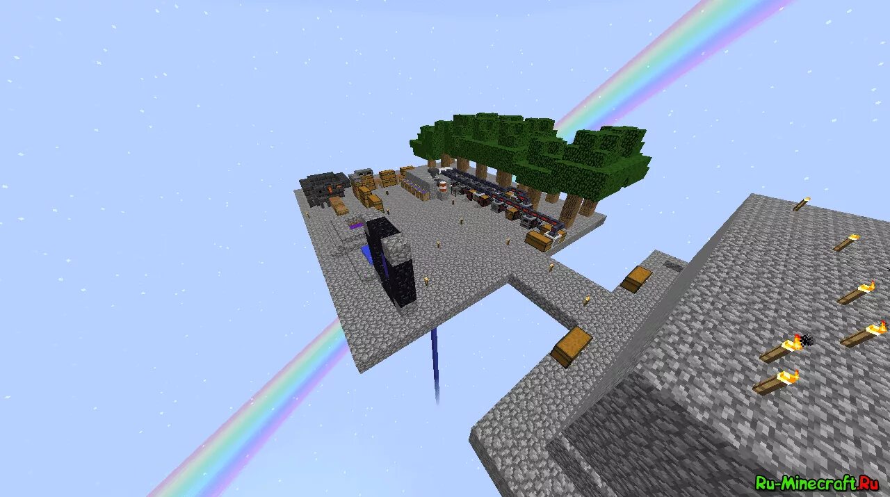 Карты майнкрафт скайблок с модами. Скайблок с модами. technomagic skyblock 1.7.10.