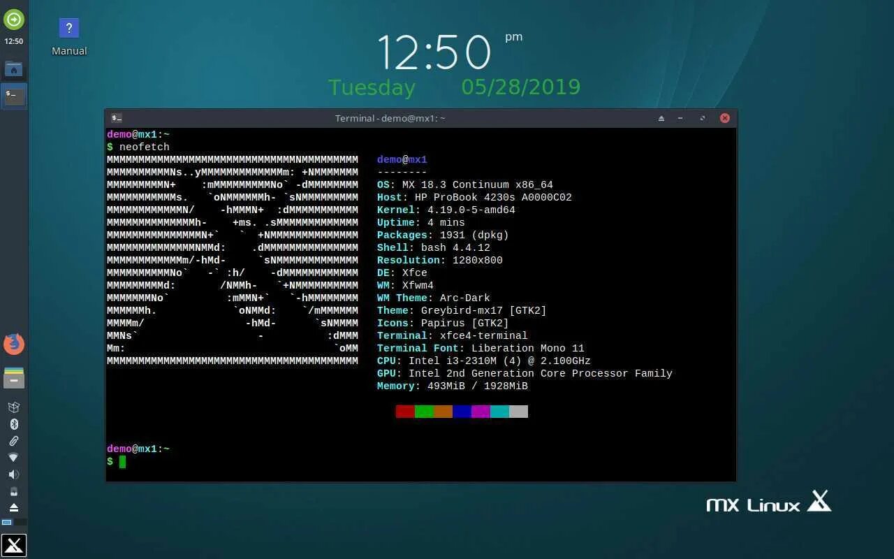 Linux demo. Mx linux. mx linux 19.1. mx linux xfce. mx linux kde.