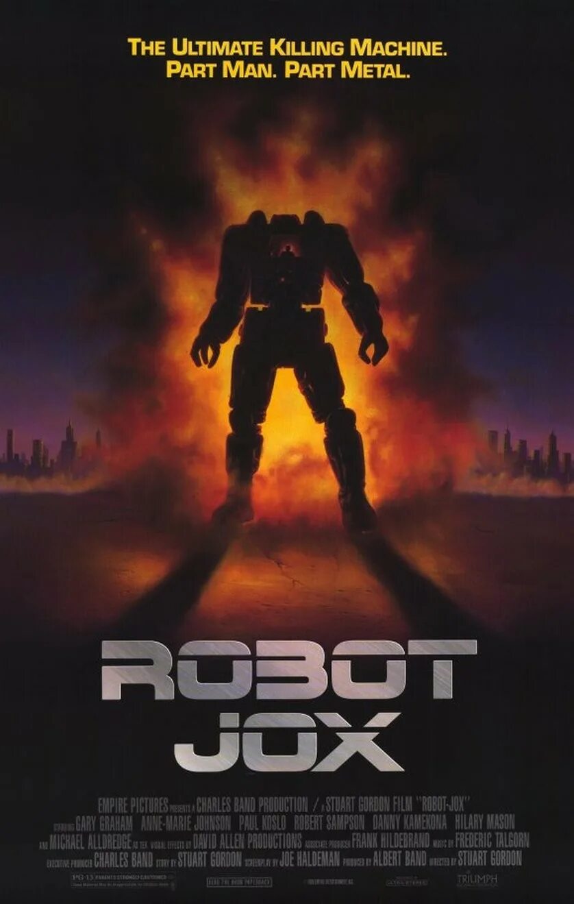 Робот джокс 1989. Робот Джокс (1990) (Robot Jox). Робот Джокс 1989 Постер.