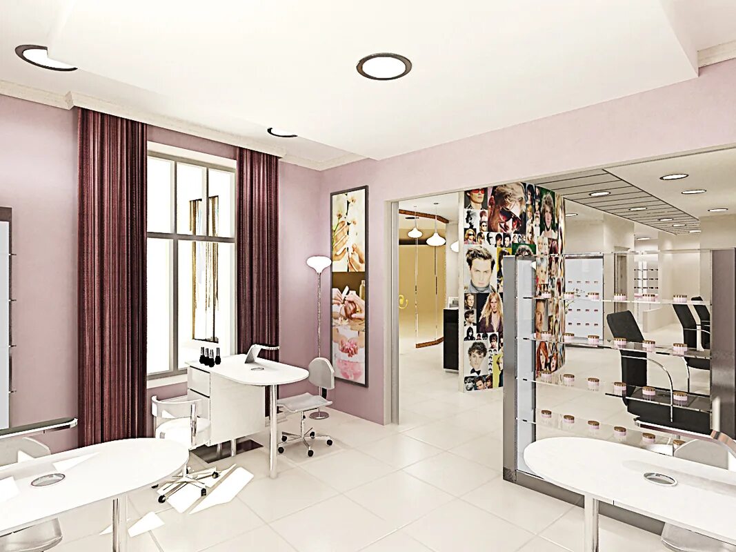 Салон красоты ю в пензе. Калар салон красоты. Фор ю салон красоты. Салоны в санкт-петербурге. Интерьер парикмахерской маленькой.