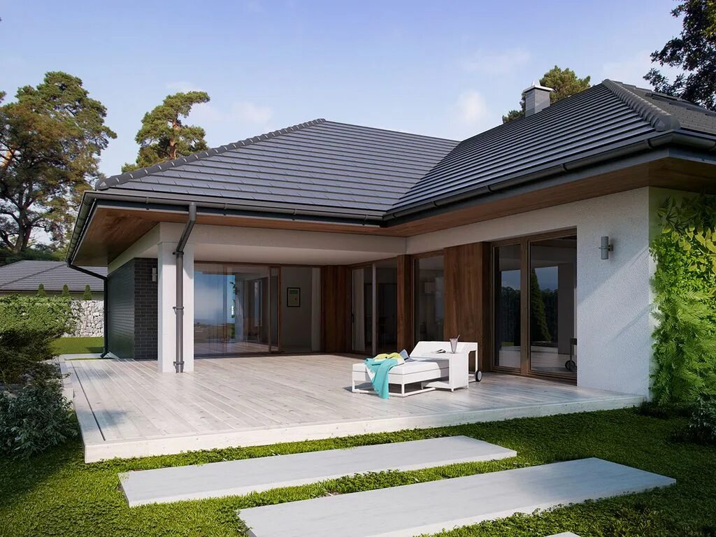 оригинальные одноэтажные дома. Modern house одноэтажный. одноэтажный дом 60 кв. одноэтажный коттедж. одноэтажный дом 200кв с террасой.