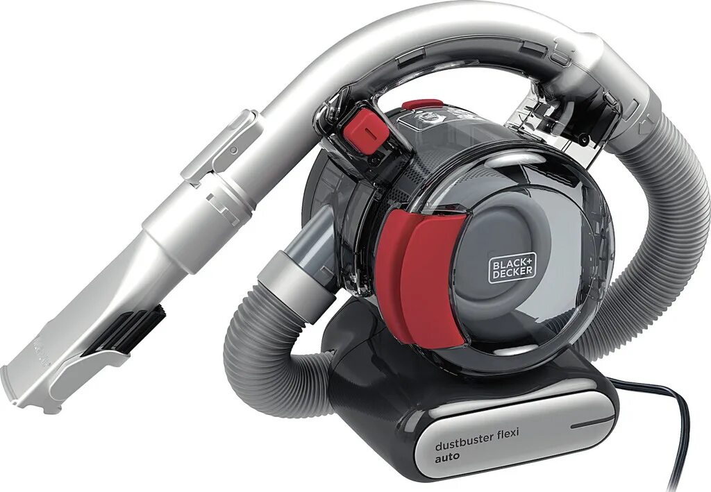 Пылесос для автомобиля на аккумуляторе мощный. Автопылесос black decker pd1200av. пылесос black &amp; decker pd1200av. black+decker dustbuster flexi auto. портативный пылесос black&amp;decker pd1200av-xk.