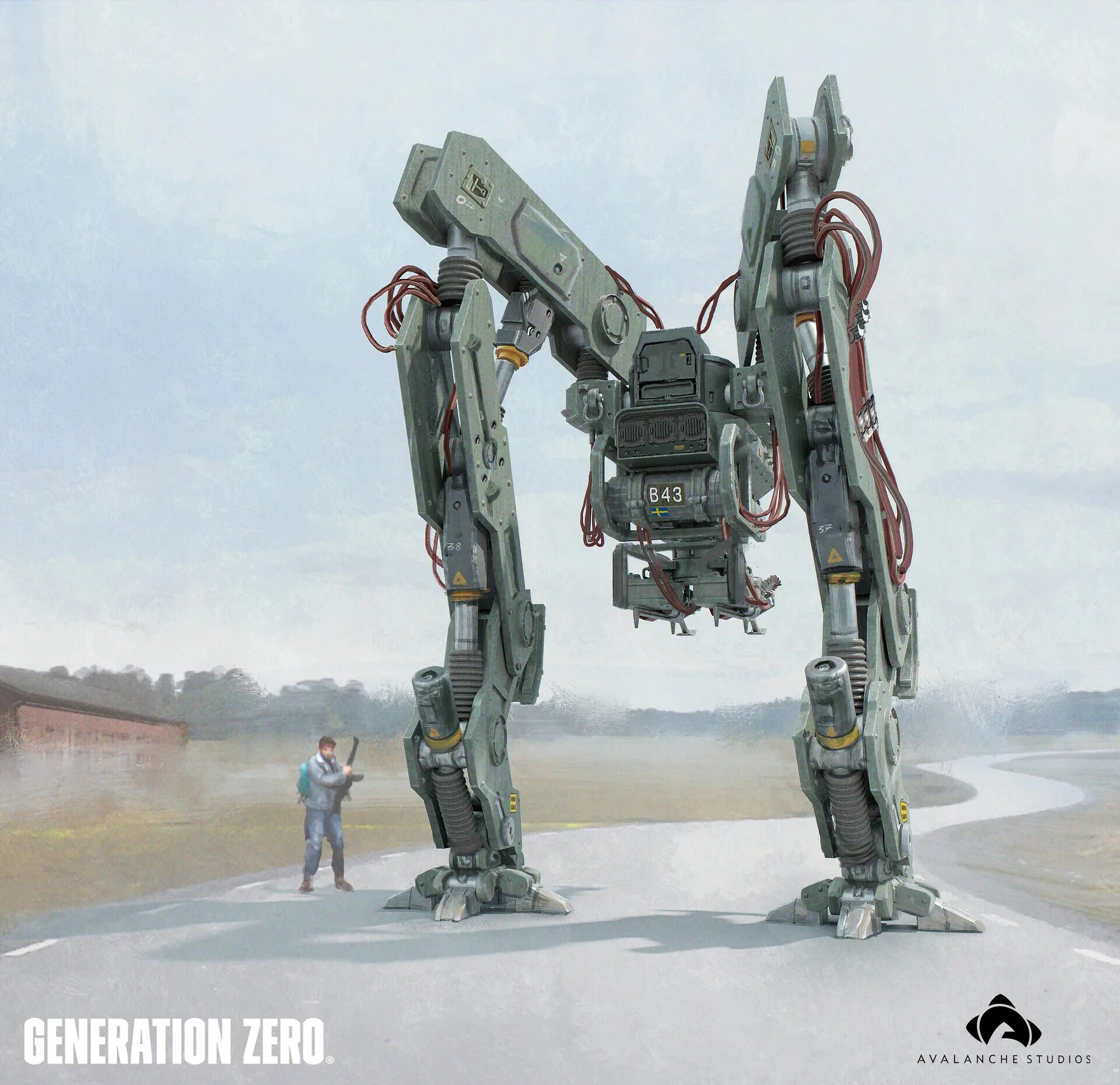 Generation Zero робот Колос. Генерейшен Зеро. Generation Zero танк. Робот охотник из Generation Zero. Generation robot