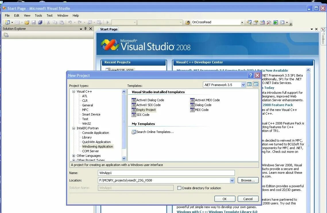 Visual Studio 2008. Intel Fortran Compiler. Фортран вижуал студио. Intel компилятор Фортрана сайт. Dialog code