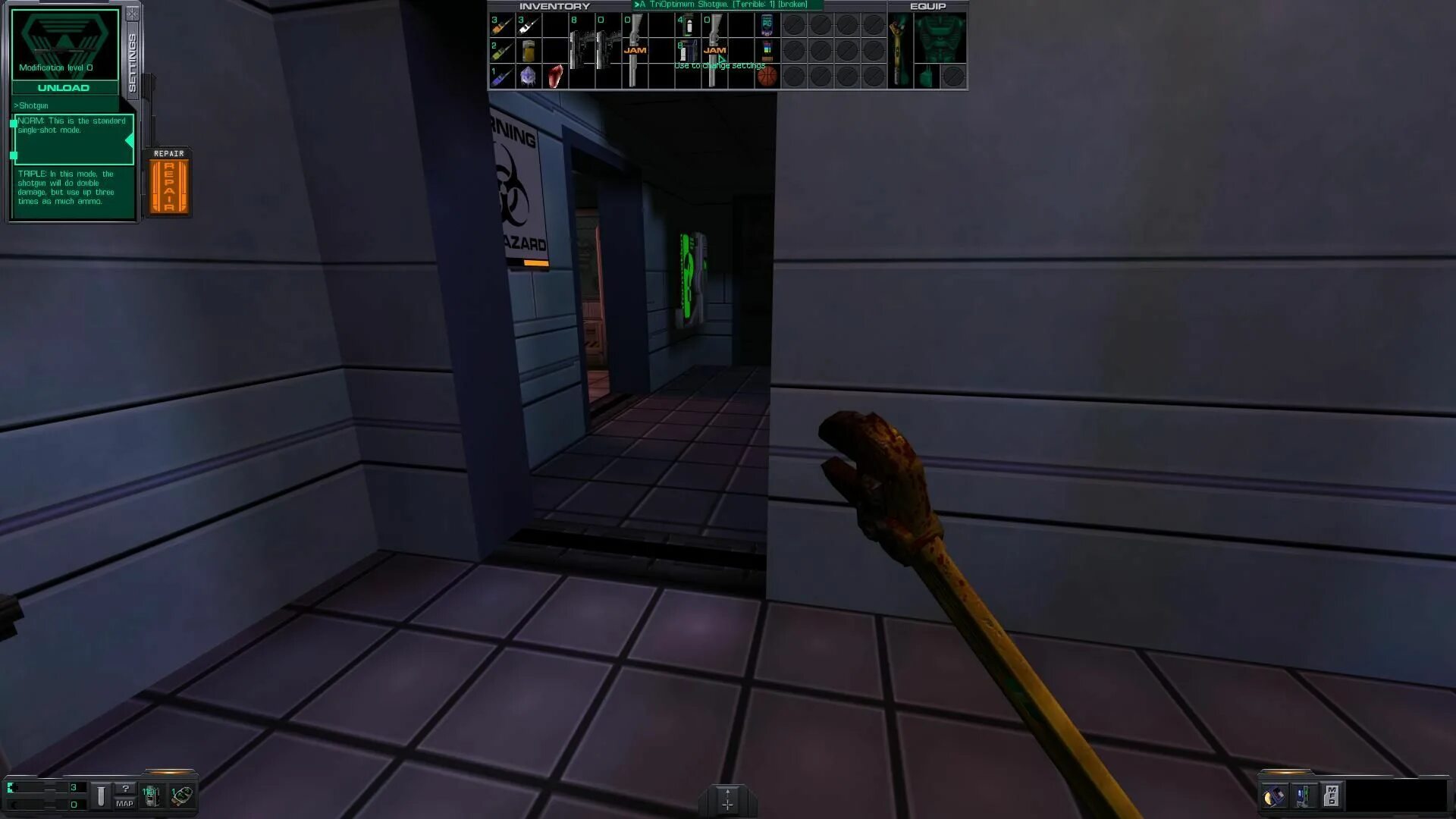 Сервера шока. System Shock 2 trioptimum.