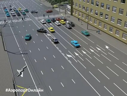 Перекресток 6 дорог