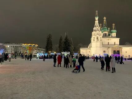 Новогодние праздники в ярославле