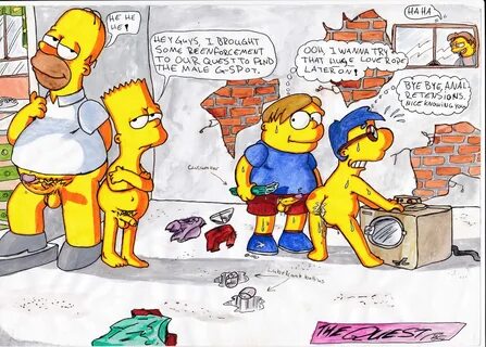 Slideshow simpsons gay porn comics.