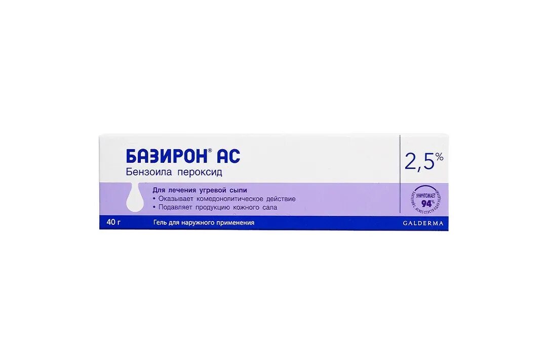 Базирон как применять. Базирон ас 2.5. базирон ас гель 2,5% 40г. базирон ас гель 5% 40г. базирон линейка.