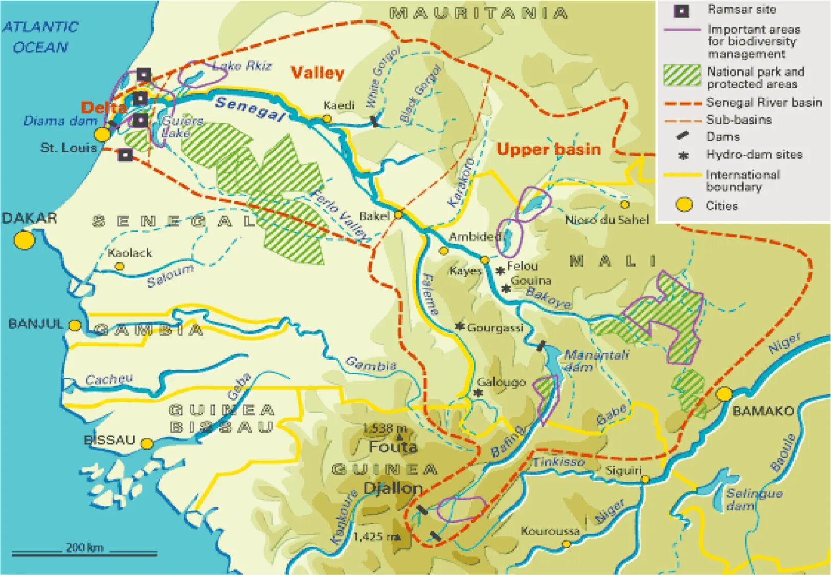Где находится река сити. Бассейн реки Сенегал на карте. Река Сенегал на карте Африки. Река Сенегал на карте. Исток реки Сенегала на карте.