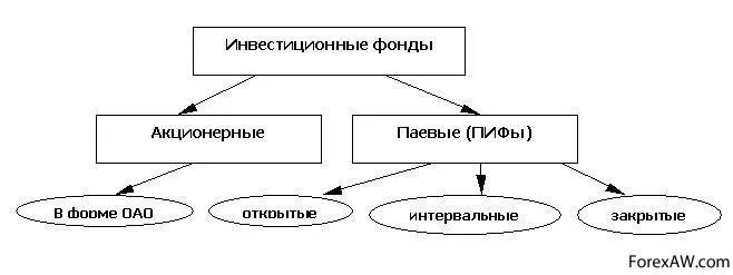 Паевой инвестиционный фонд акционерный инвестиционный фонд. Инвестиционный фонд. Акционерный инвестиционный фонд. Виды инвестиционных фондов. Акционерные и паевые инвестиционные фонды.