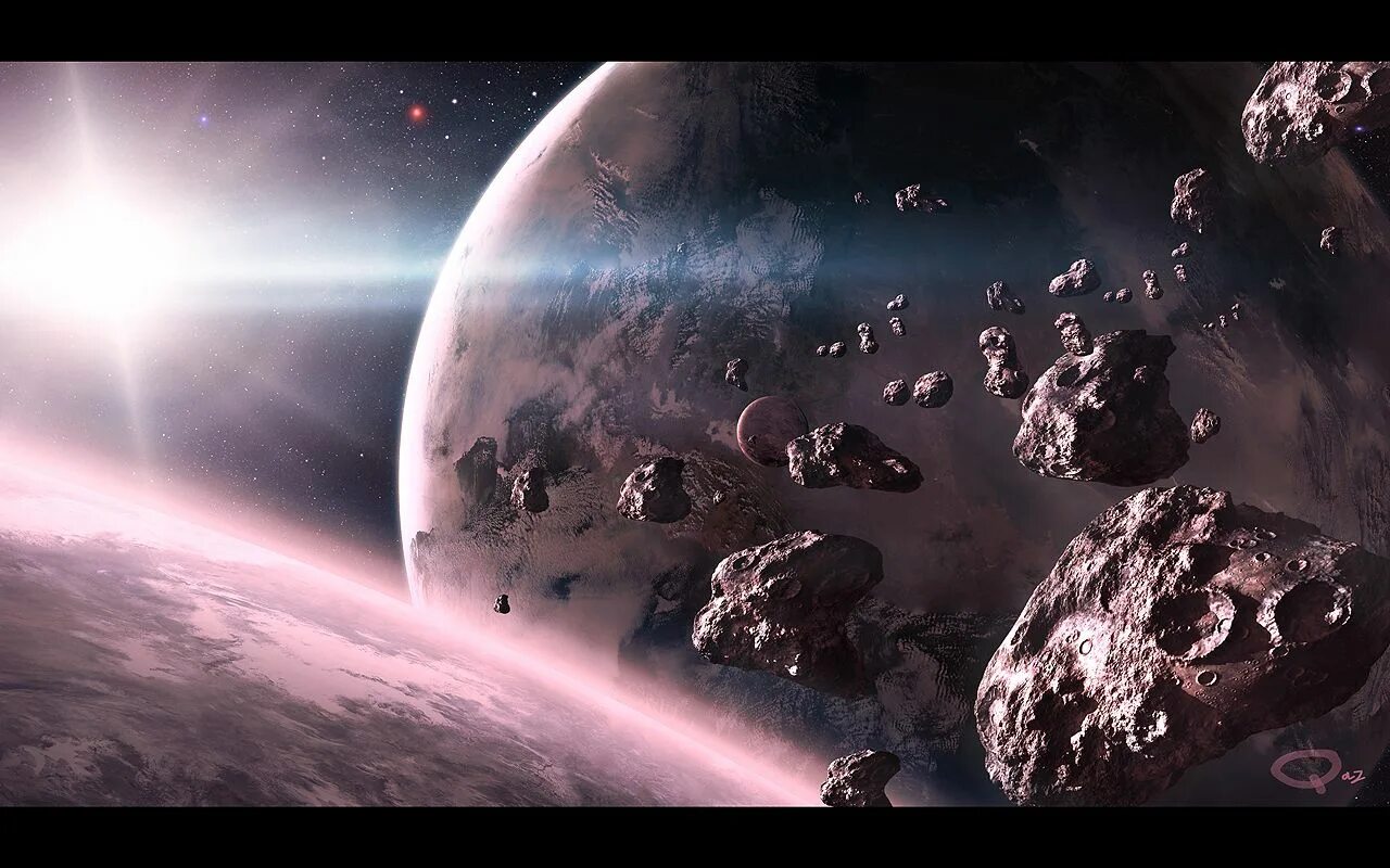 Space scene