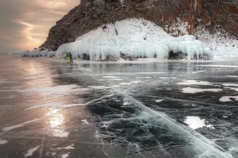 Лед там где была вода