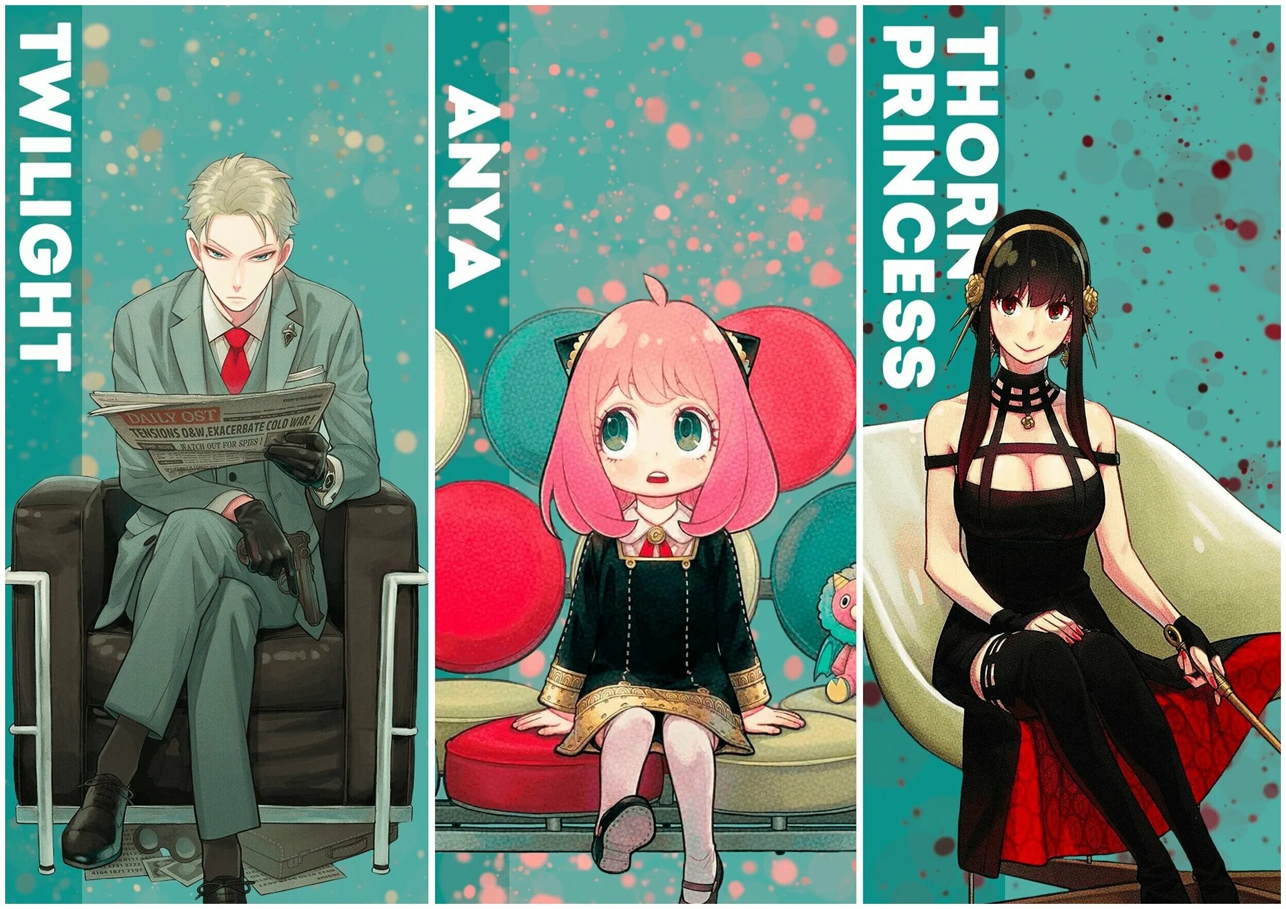 аня форгер аниме. аня аниме семья шпионов.