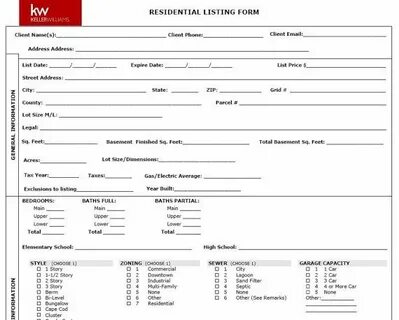 This form list