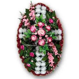 Похоронные венки из искусственных цветов