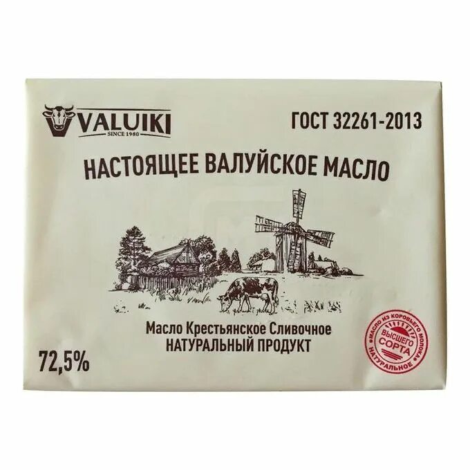 Валуйки масло сливочное 82.5. Масло сливочное Крестьянское 72.5 180г. Масло Valuiki 72.5. Масло традиционное 82.5 Крестьянское.