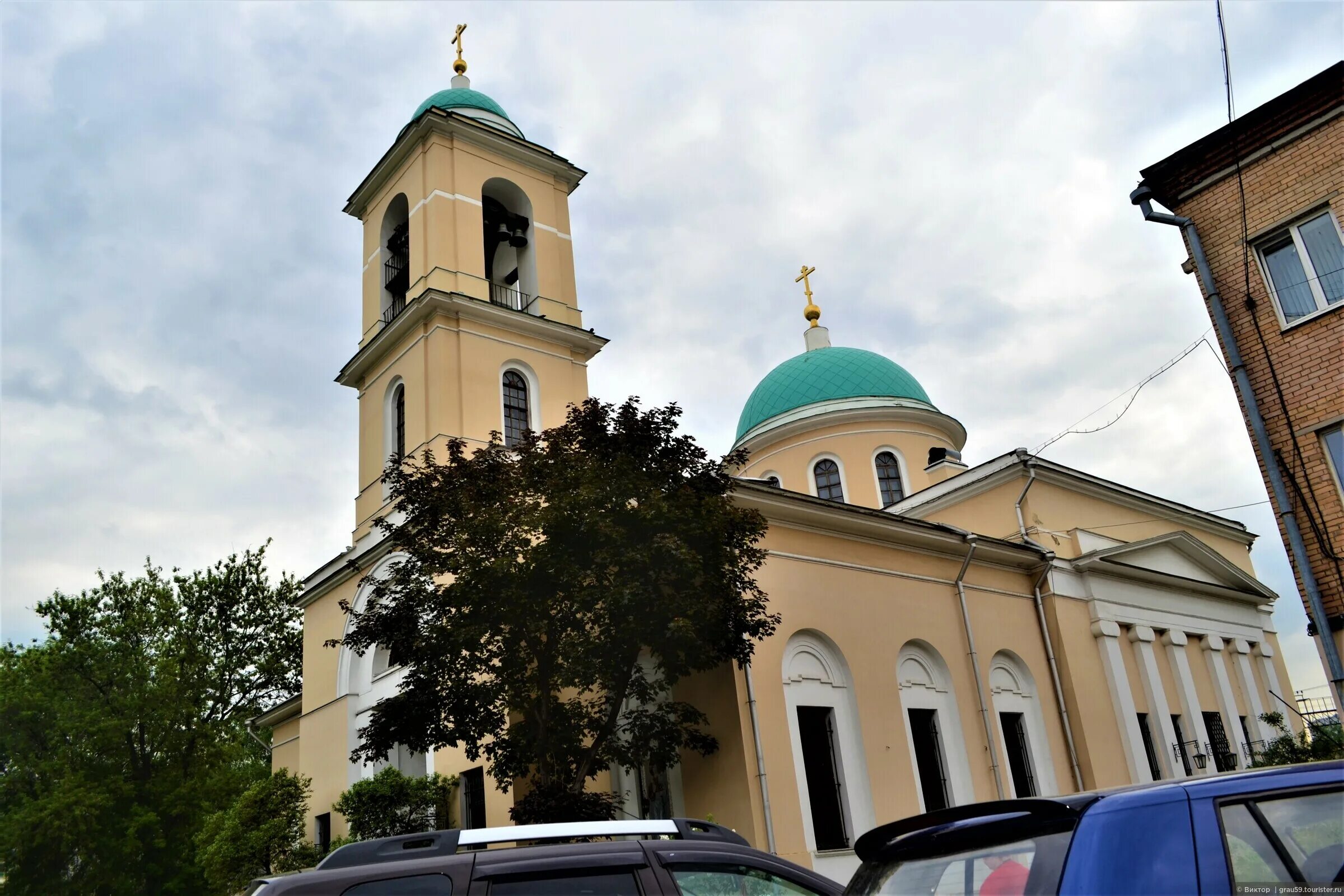 Церковь воскресения словущего в даниловской слободе