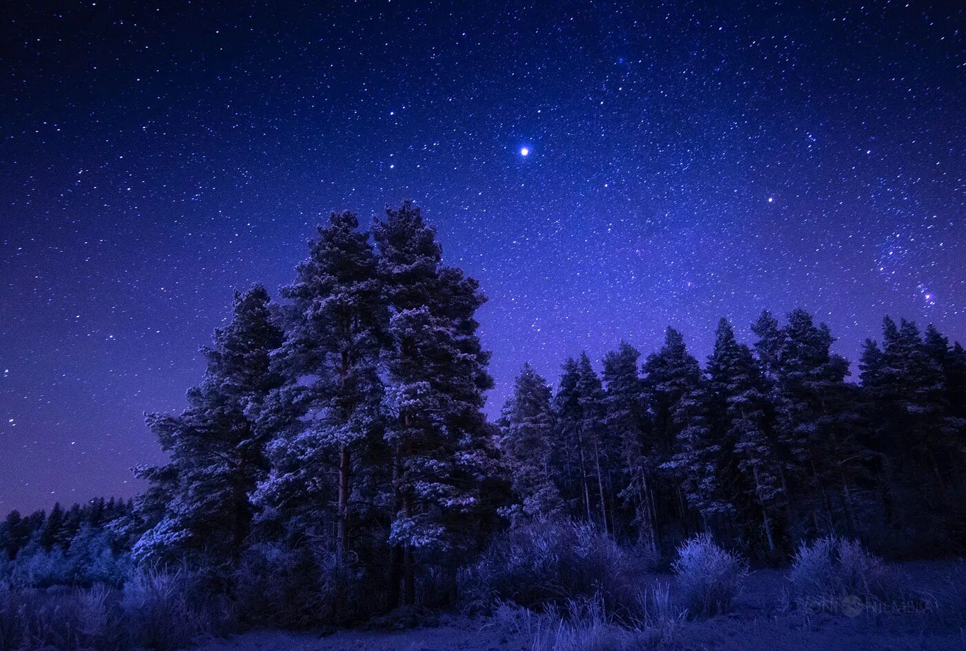 Звездное небо вечер