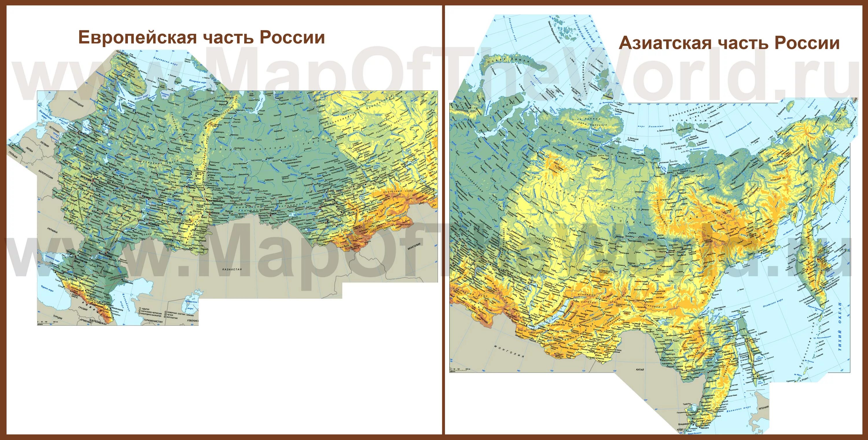 Азиатская часть России на карте. Физическая карта азиатской части России. Азиатская часть России на карте с городами. Карта европейской части России. Выберите географические районы азиатской части россии