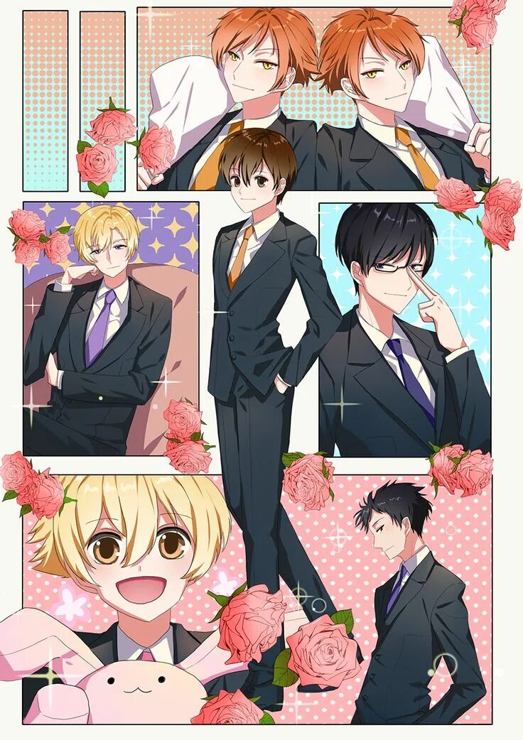 Ouran host club. Школа свиданий старшей школы Оран.