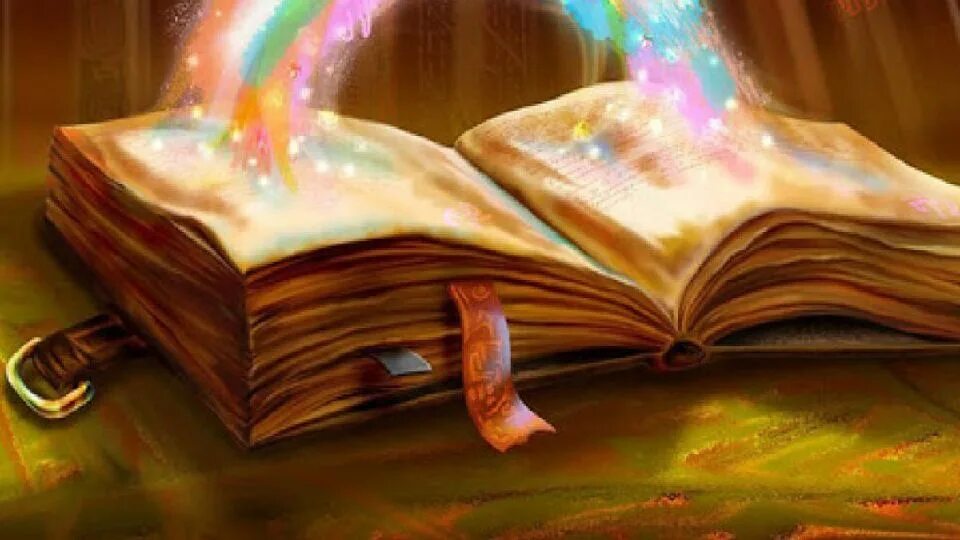 Ее волшебная книга. Сказочная книга. Раскрытая книга. Книга арт. Волшебная книга для детей.