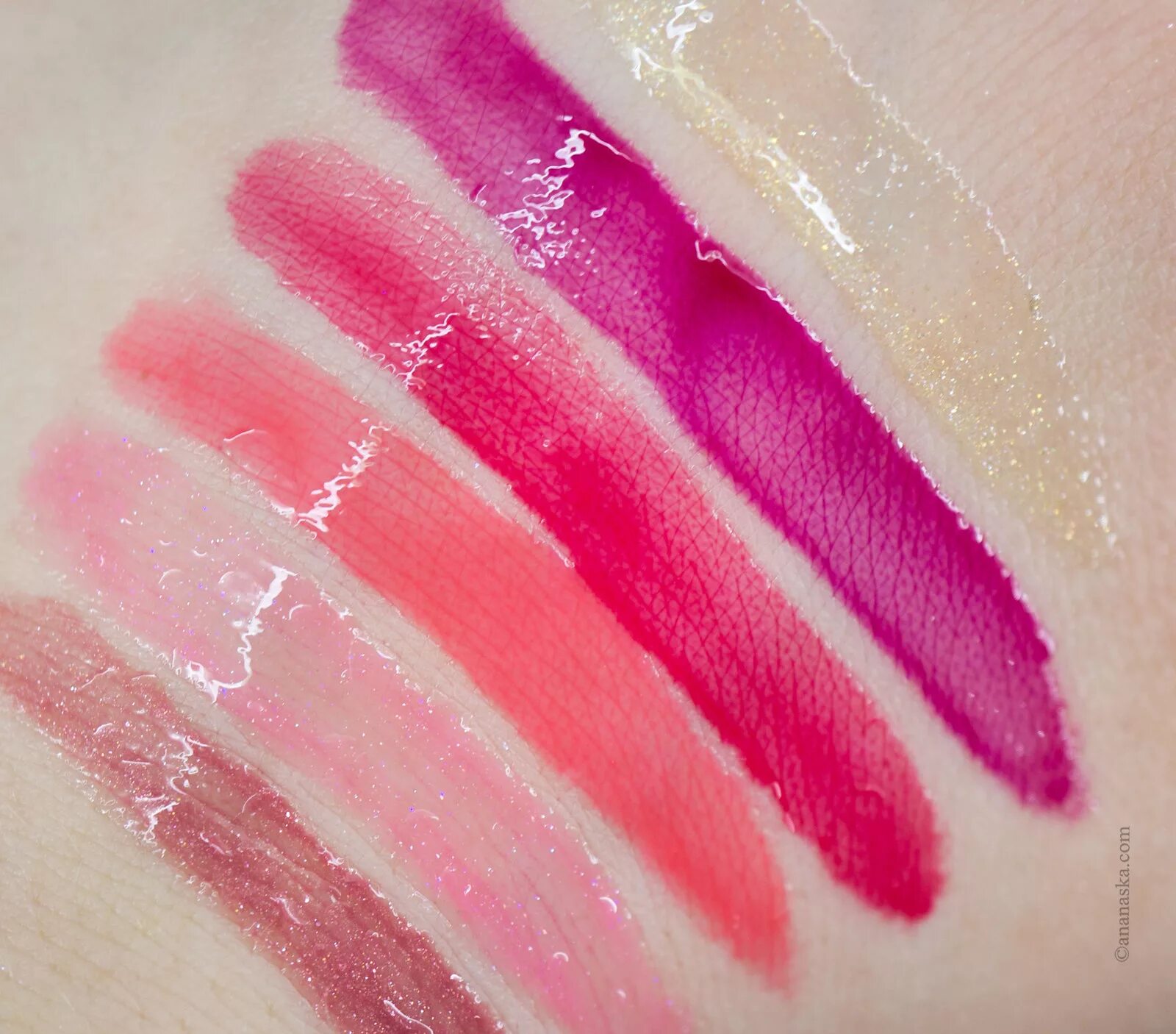 Glossing rose