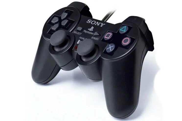 Джойстик sony 2. Джойстик сони плейстейшен 2. Геймпад ps2. Джойстик сони ПС 2. Ps2 Gamepad RC.