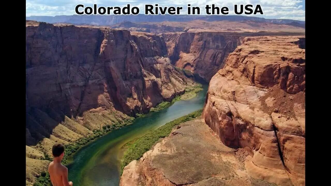 10 известных рек. Река Колорадо. Река Колорадо размер. Yellow River. Река Севен.