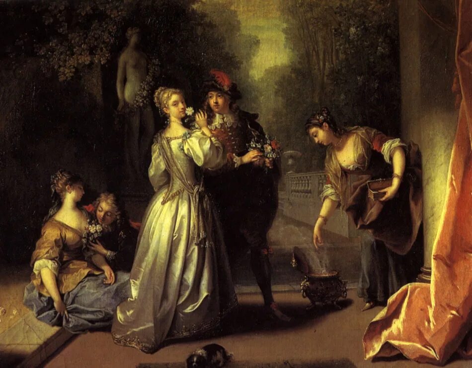 Левицкий портрет е. Франсуа буше дама за туалетом. Хрущевой и е. 1730). Жан-франсуа де труа (jean-francois de troy, 1679 – 1752,,, картины.