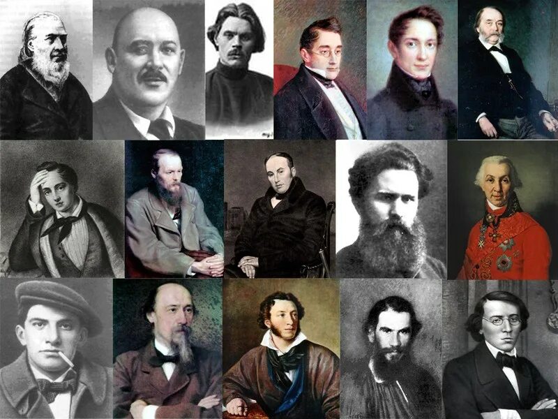 Какие есть писатели и поэты. Русские Писатели. Великие русские Писатели. Русские Писатели классики. Известные русские Писатели.