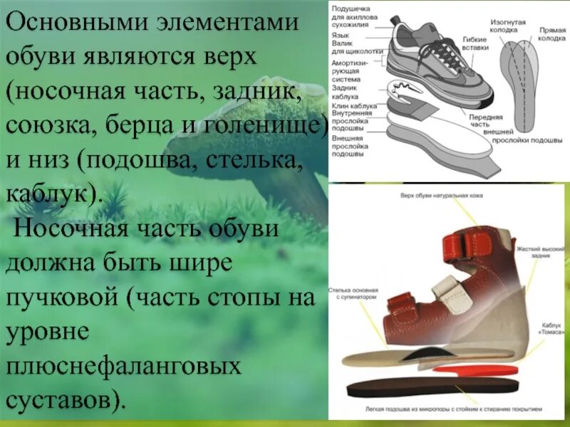 Детали обуви. Основные детали обуви. Союзка на ботинках. Составные части ботинка. Верхняя часть сапога