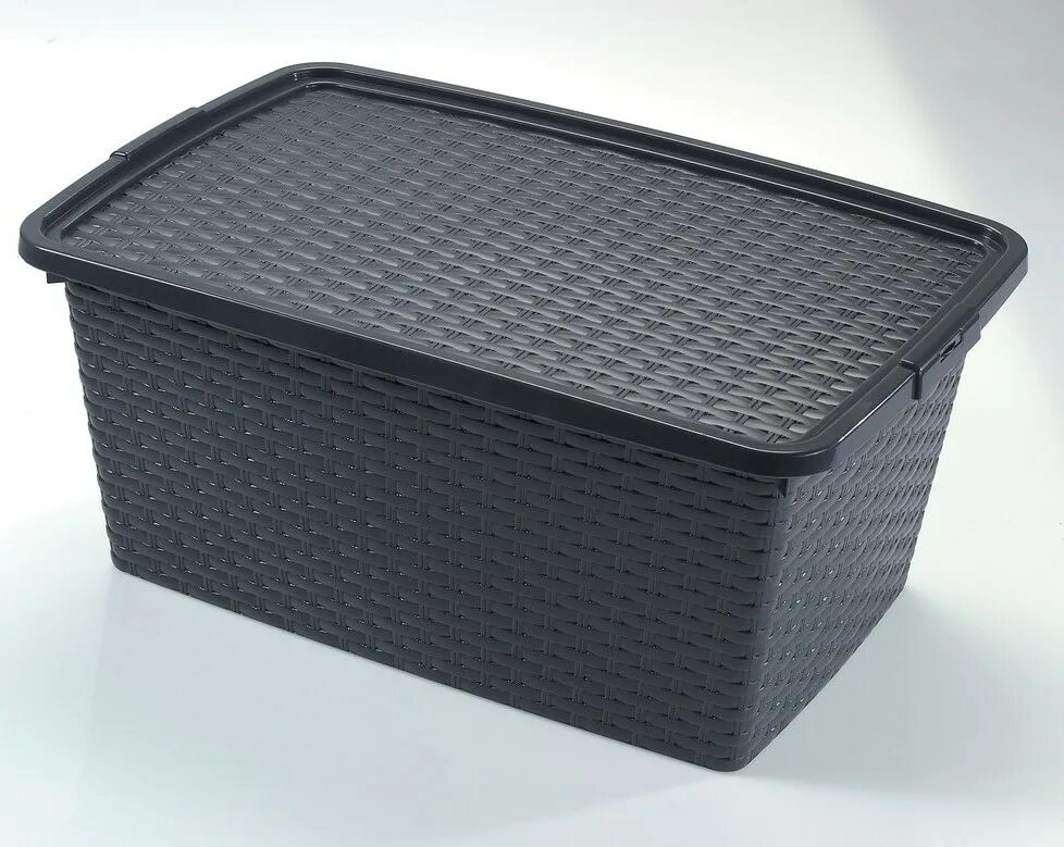 Маникк коробка с крышкой, черный25x35x20 см. Контейнер ikea клэмтаре. Ящик черный икеа. Ящик пластиковый черный с крышкой. Ящик-контейнер для хранения "мх 417" пластиковый, 20 л, зубр.