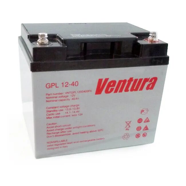 АКБ Ventura GPL 12-40. Аккумулятор 12в 40ач. Аккумуляторная батарея 40кн-125. Ventura GPL 12-33.