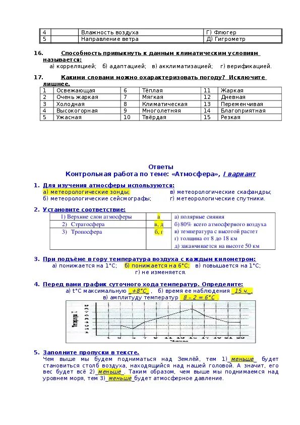 Кр по географии 6 класс. Контрольная работа атмосфера. Контрольная работа по географии 6 класс атмосфера. Контрольная работа по теме атмосфера 6 класс. Проверочная работа по географии 6 класс атмосфера.