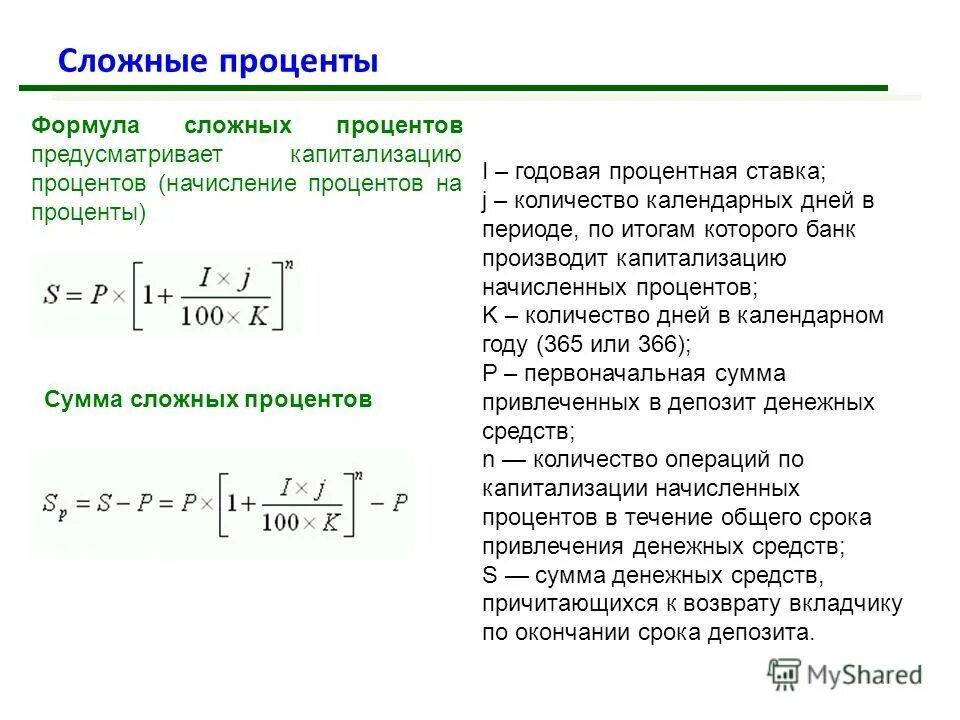 Формула суммы сложных процентов. Формула расчета сложной процентной ставки. Как посчитать сложный процент. Метод сложных процентов формула. Формула начисления сложных процентов.