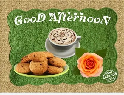 See you afternoon