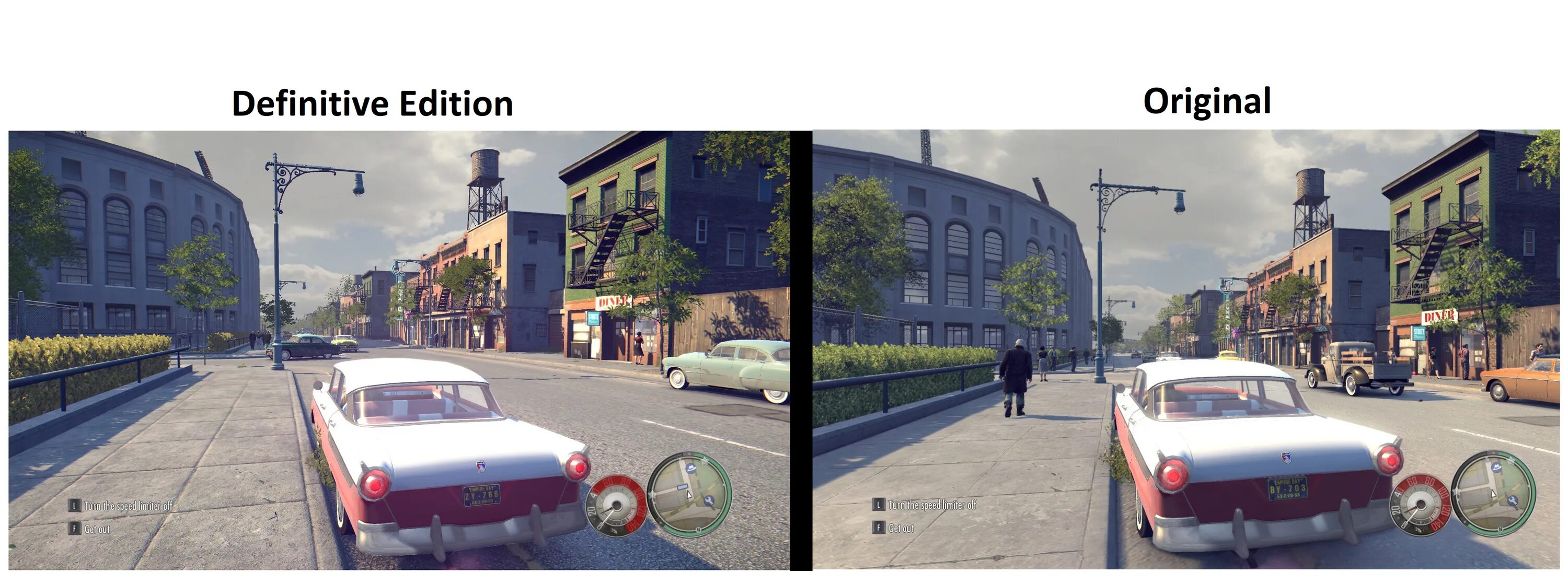 GTA 4 Definitive Edition. Нью Эмпайр Бэй ГТА 5. Мафия 2 Нью Йорк. Mafia Definitive Edition vs Original.