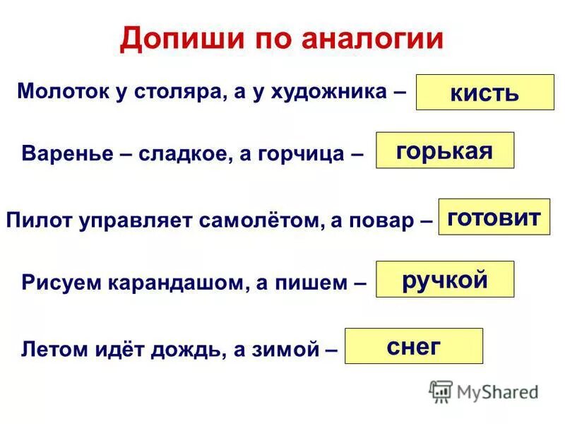 Составить предложения по аналогии. Предложения по аналогии. Составьте предложение по аналогии. Аналогии рассуждения. Схема умозаключения по аналогии.
