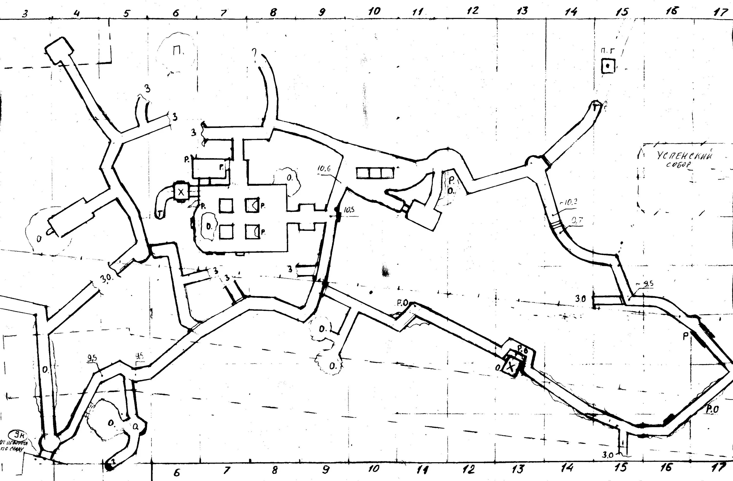 карта подземных ходов