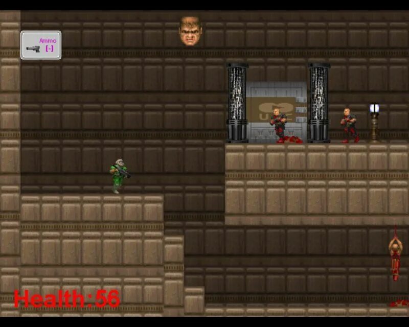 Doom 2d. Дум игрок в 2d DBL cdth[e.