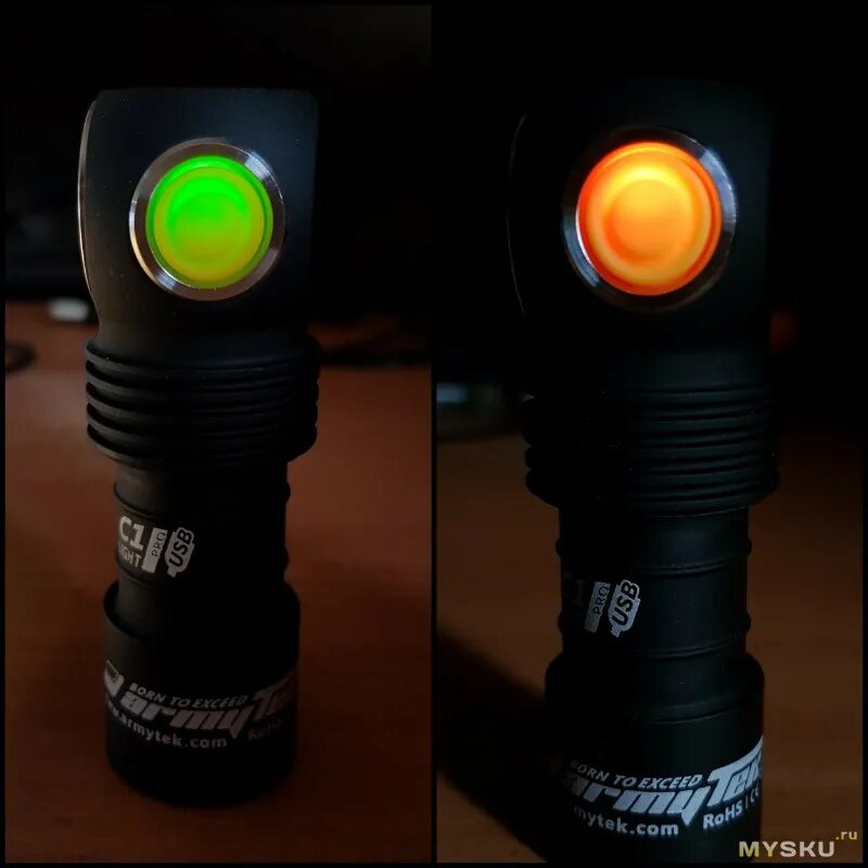 Фонарик usb c