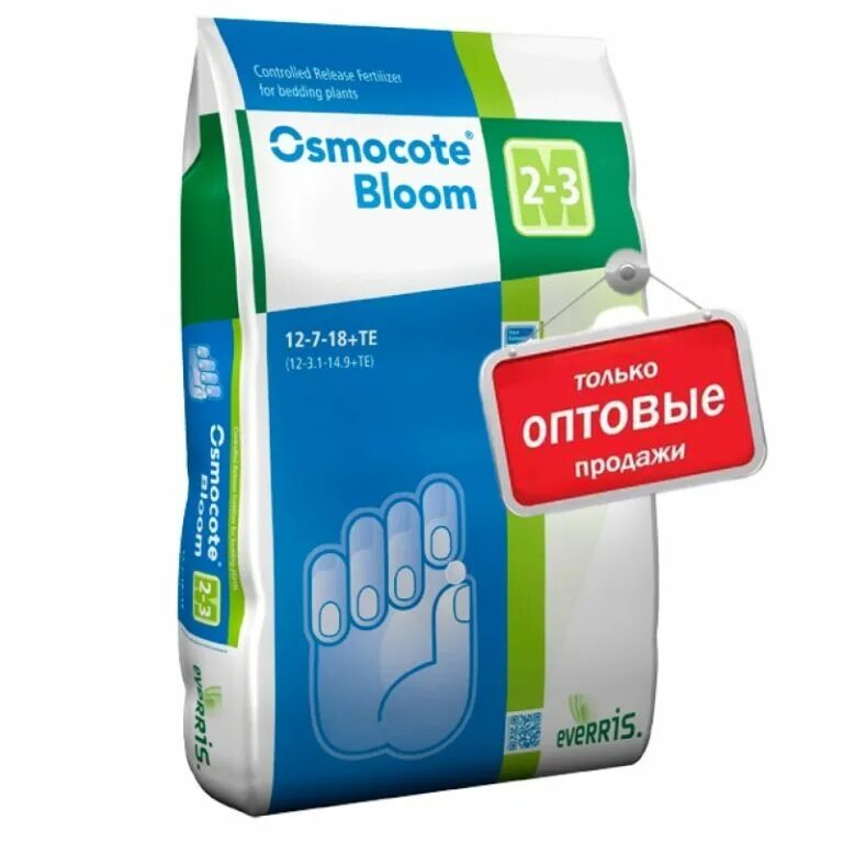 Осмокот про 3 4. Osmocote Pro 3-4 м, 25 кг. Осмокот Bloom 2-3. Осмокот Блюм 12-7-18+МЭ (2-3 М).