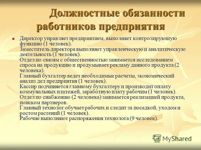 Должностные обязанности сотрудников. Функциональные обязанности работников предприятия. Обязанности сотрудников в компании. Должностные обязанности директора.