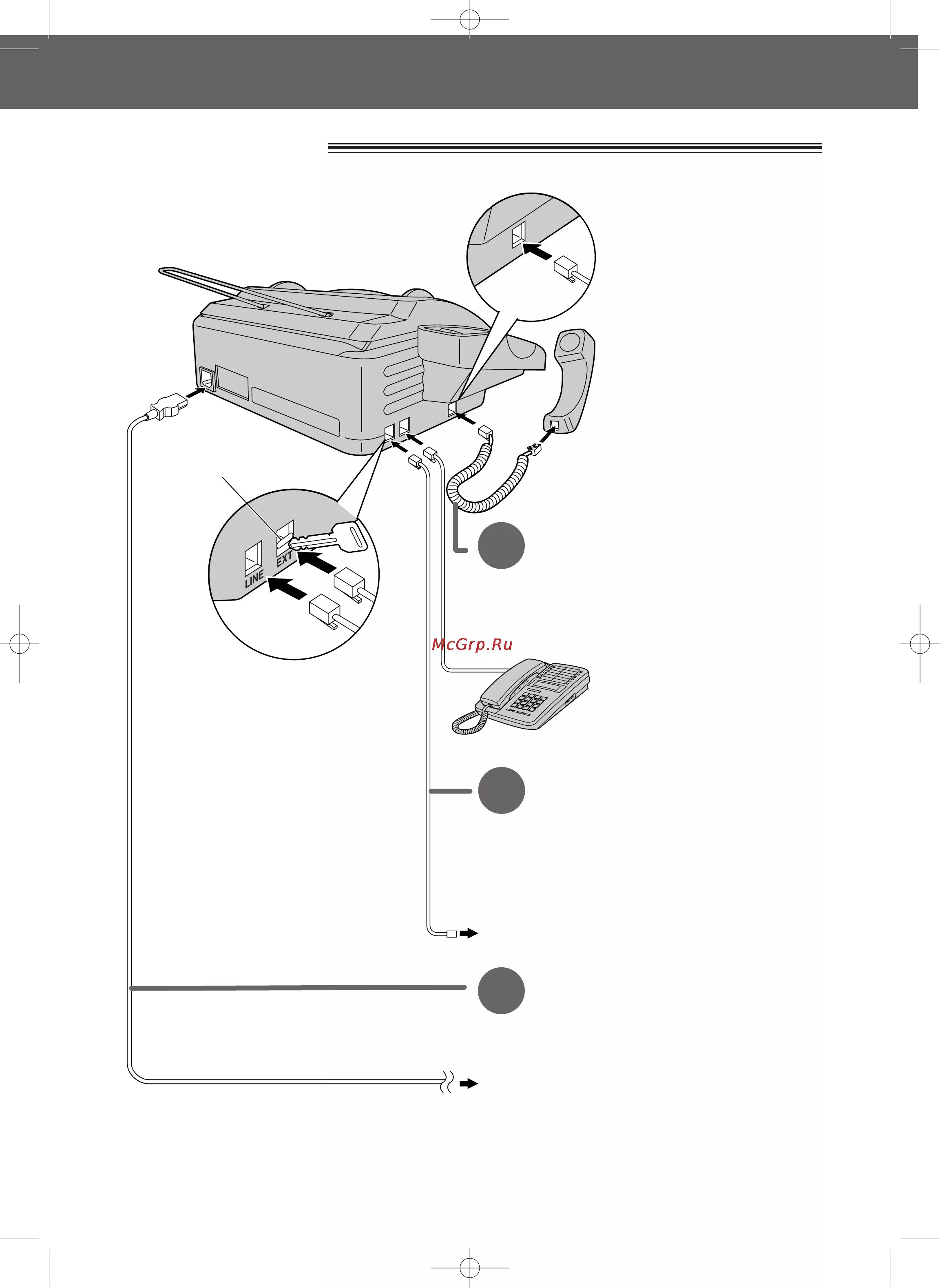 Шлейф экрана факса Panasonic KX ft22.